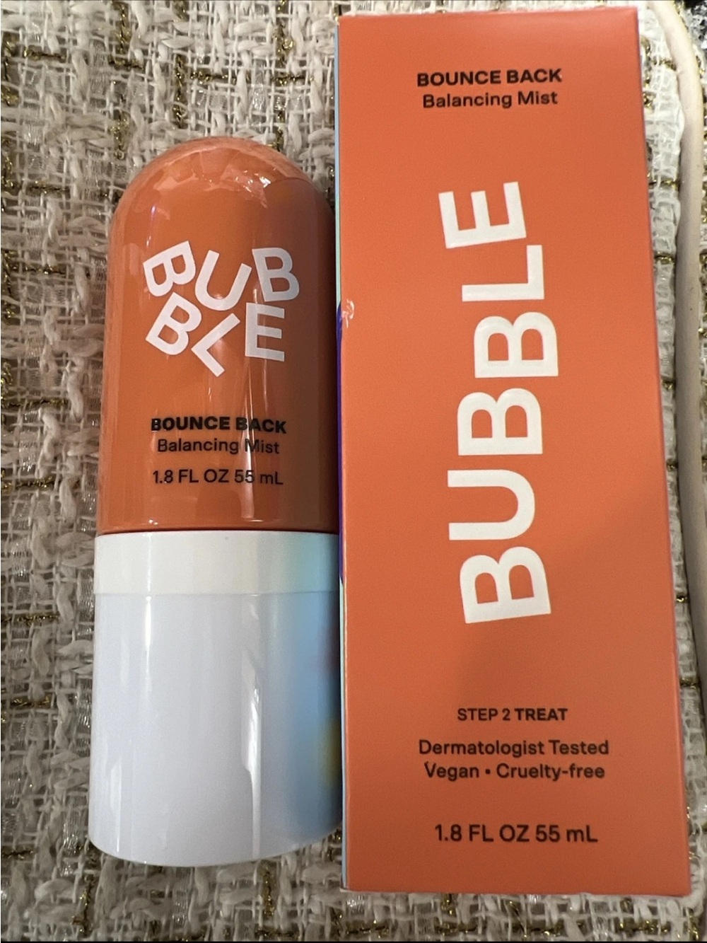 Bubble Bounce Back Balancing Mist – Peach